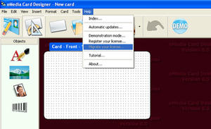 emedia card designer software